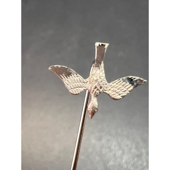 Vintage sterling Sweet Bird CHAPLL dove pin - Picture 2 of 10
